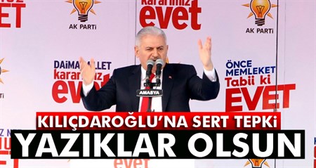 Basbakan Yildirim Kiliçdaroglu’nun o sözlerine tepki gösterdi