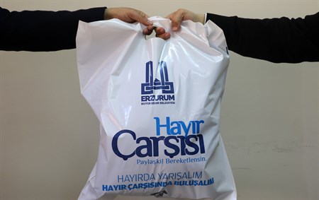 Hayir Çarsisi’ndan Pasinler’e yardim eli