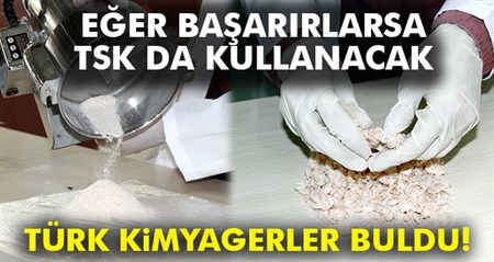 Türk kimyagerlerden kani durduracak bulus