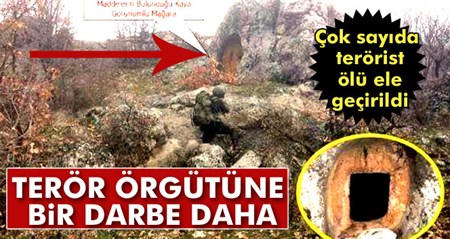 Terör örgütüne bir darbe daha. Çok sayida terörist ölü ele geçirildi