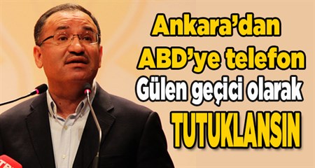 Bakan Bozdag ABD