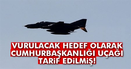 Darbeci pilot Cumhurbaskani Erdogan’in uçagini tarif etmis