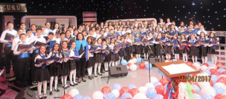 TRT Erzurum Müdürlügü THM Çocuk Korosundan dev konser