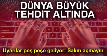 Dünya siber saldiri tehdidi altinda