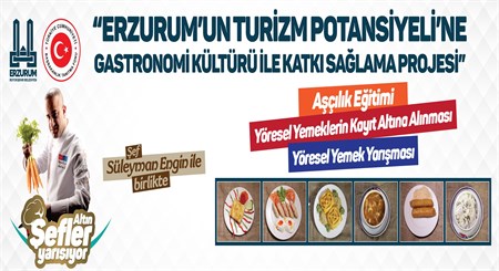 Büyüksehir kentin yöresel lezzetlerini tanitiyor