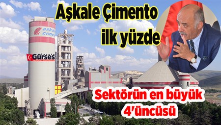 Askale Çimento ilk yüzde