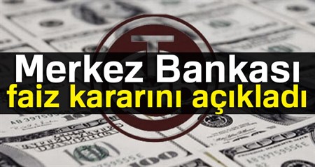 Merkez Bankasi faiz kararini açikladi