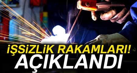 Issizlik rakamlari açiklandi..