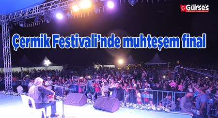 Çermik Festivali’nde muhtesem final