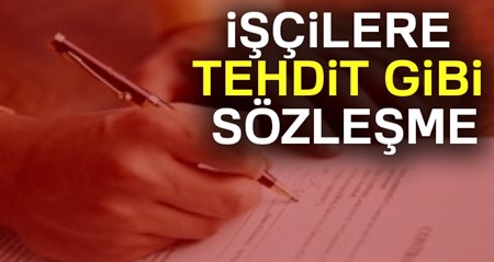 Tarim Kredi’de personele tehdit gibi sözlesme