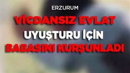 Uyusturucu almak için hem babasini soydu hem de kursunladi