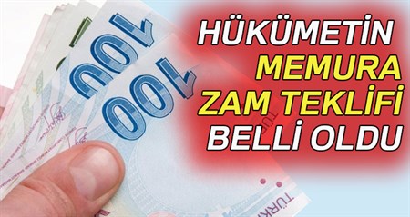 Iste hükümetin zam teklifi