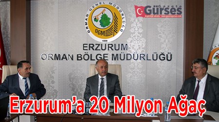 Vali Azizoglu talimat verdi: “20 milyon agaç dikecegiz”