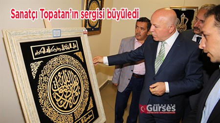 Sanatçi Topatan’in sergisi büyüledi