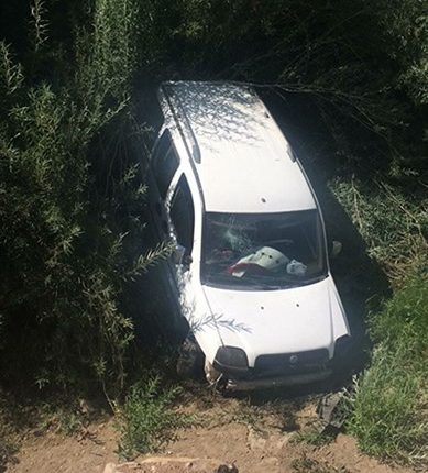 Tekman’da trafik kazasi: 2 yarali