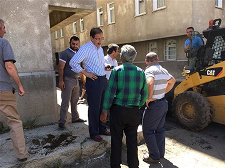 Palandöken Belediyesi Kurban Bayram arifesinde çalismalarini yogunlastirdi