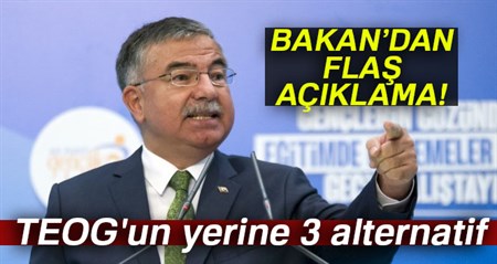 Bakan Yilmaz açikladi: TEOG