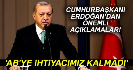 Erdogan resti çekti: AB