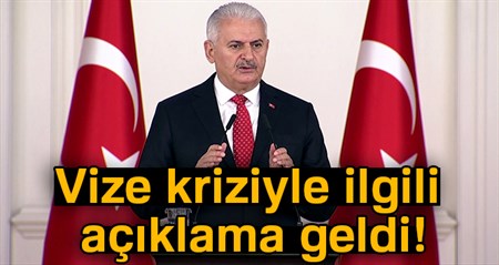 Vize krizinde kritik mesaj!