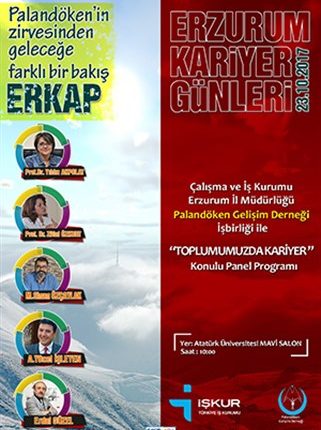 Erzurum’da “Toplumumuzda Kariyer” paneli