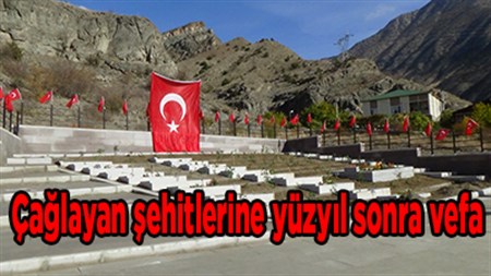 Çaglayan sehitlerine yüzyil sonra vefa