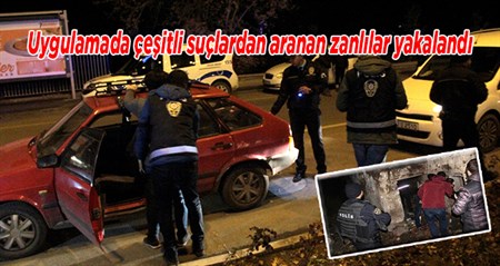 Erzurum polisinden gece yarisi “huzur” uygulamasi