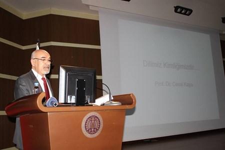 Erzurum’da “Dilimiz Kimligimizdir” konferansi