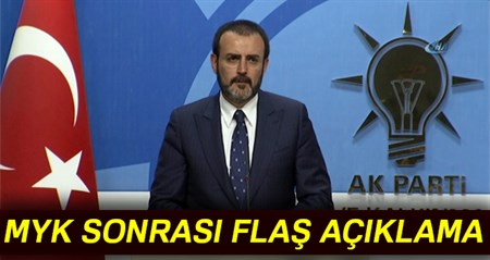 MYK sonrasi AK Parti Sözcüsü Mahir Ünal