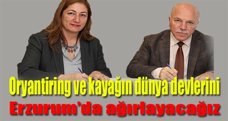 Kayakla Oryantiring’in kalbi Erzurum’da atacak