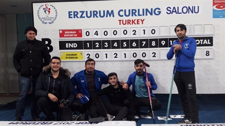 Günes Vakfi Gençlik Kollarindan Curling sporuna büyük ilgi