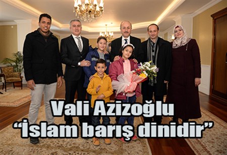 Vali Azizoglu: “Islam baris dinidir”