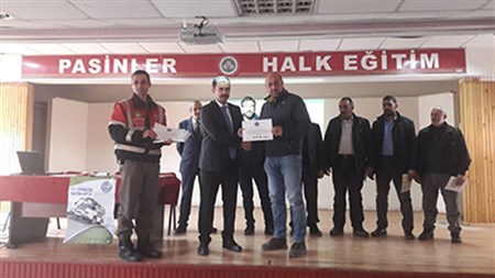 Pasinler’de servis sürücülerine egitim semineri