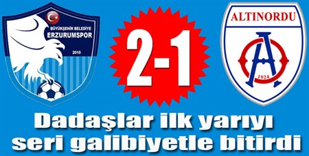 TFF 1. Lig: BB Erzurumspor: 2 – Altinordu: 1