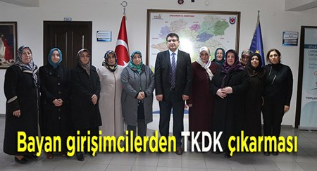 Bayan girisimcilerden TKDK çikarmasi