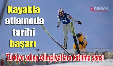 Kayakla atlamada tarihi basari