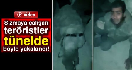 Burseya Dagi’nda sizmaya çalisan teröristler tünelde yakalandi