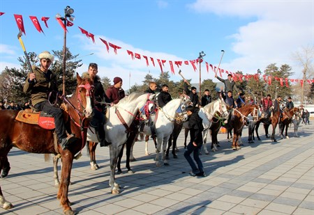 Atli cirit ekibinden Zeytin Dali Harekati