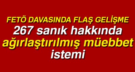 FETÖ davasinda 267 sanik hakkinda agirlastirilmis müebbet istemi