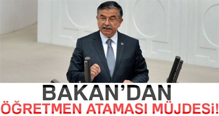 Bakan Yilmaz’dan ögretmen atamasi müjdesi