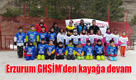 Erzurum GHSIM’den kayaga devam