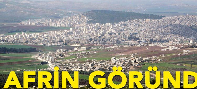 Afrin göründü! Hendeklere karsi insansiz is makineleri