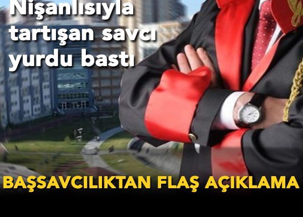 Nisanlisiyla tartisan savci sabaha karsi ögrenci yurdunu basti! Bassavciliktan açiklama geldi