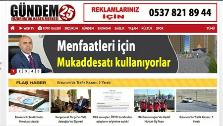 Gündem25 Gazetesi 5. yilini kutluyor