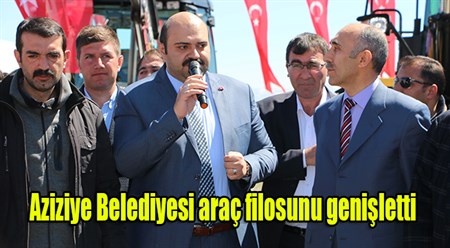 Aziziye Belediyesi araç filosunu genisletti