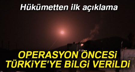 Hükümetten Suriye