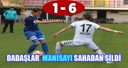 Spor Toto 1. Lig: G.Manisaspor: 1 – BB Erzurumspor: 6