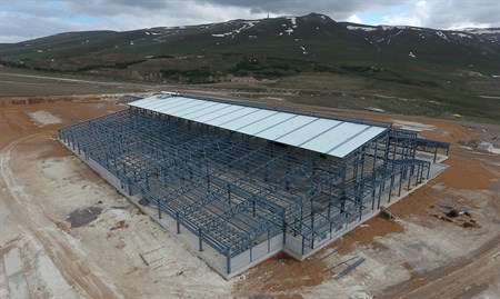 Büyüksehir’in yatirimi Canli Hayvan Borsasinin yapimi sürüyor