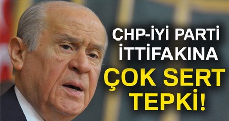 CHP-Iyi Parti ittifakina Bahçeli