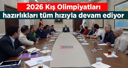 2026 Kis Olimpiyatlari hazirliklari tüm hiziyla devam ediyor