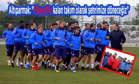 Mehmet Altiparmak: “Play-off